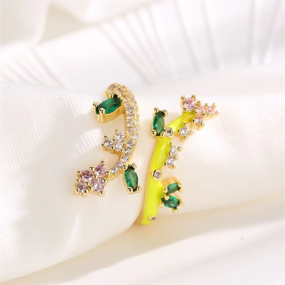 18K Gold Plated Open Ring